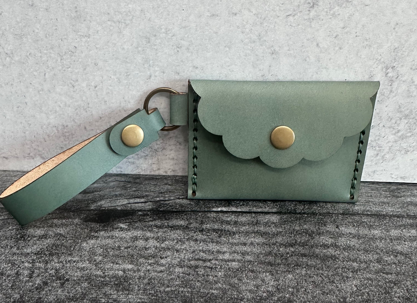 Jade Keychain Card Wallet