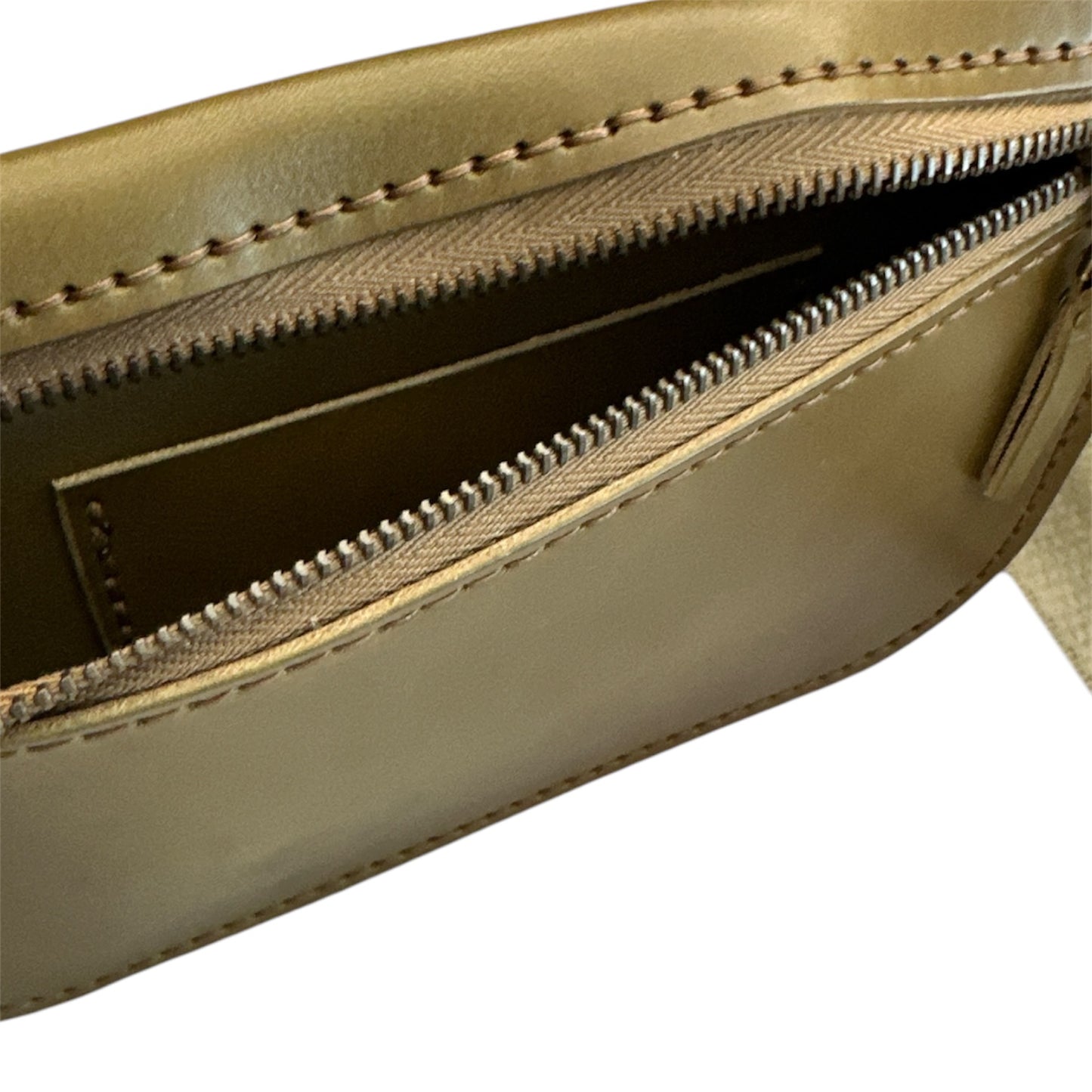 Olive Slim Crossbody Pouch