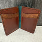 Teal/Brown Vertical Wallet