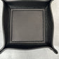 Black Leather Valet Tray