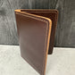 Dark Brown Leather Passport Cover