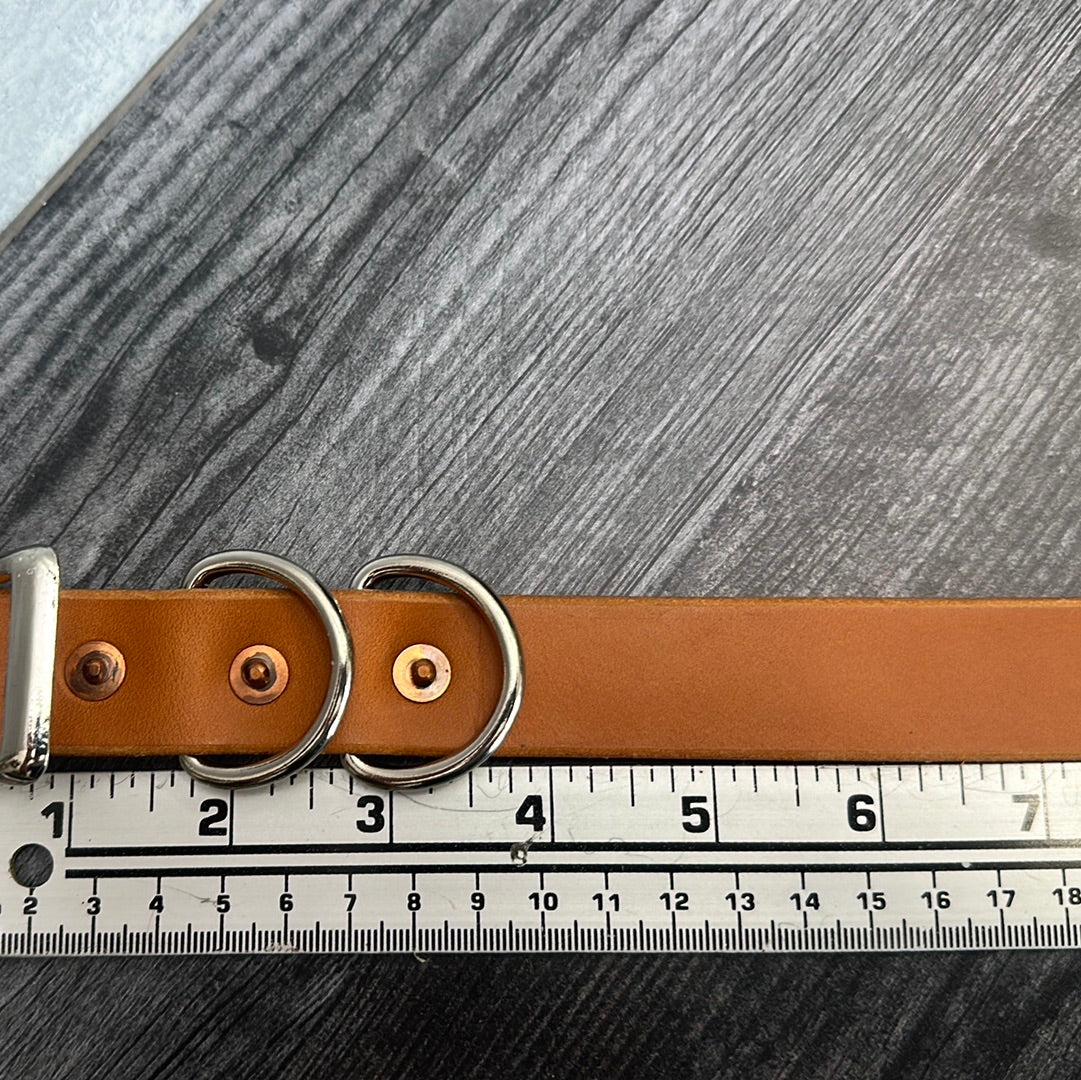 Light Brown Dog Collar-Medium