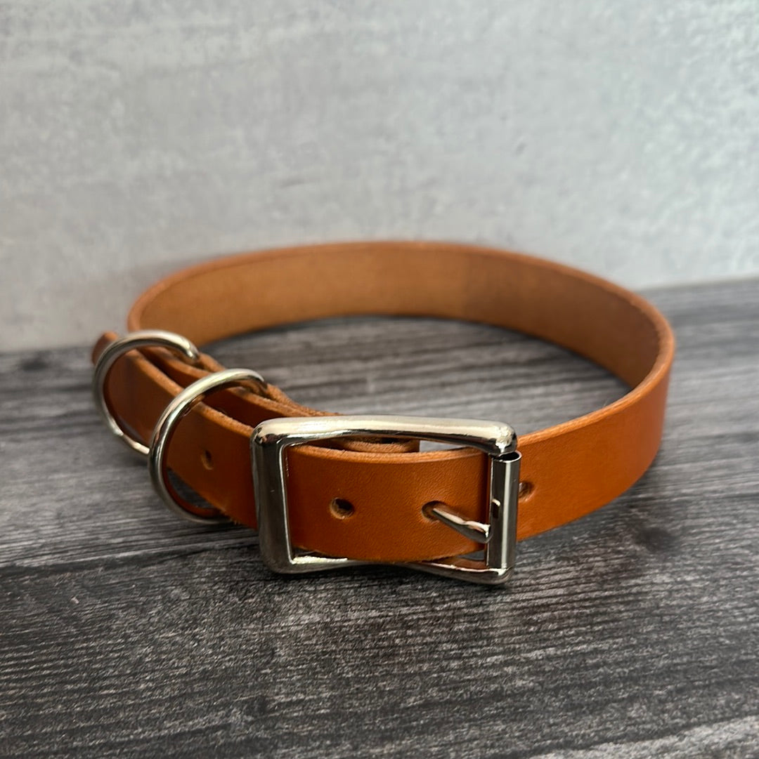 Light Brown Dog Collar-Medium