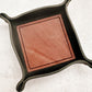 Black/Brown Simple Valet Tray