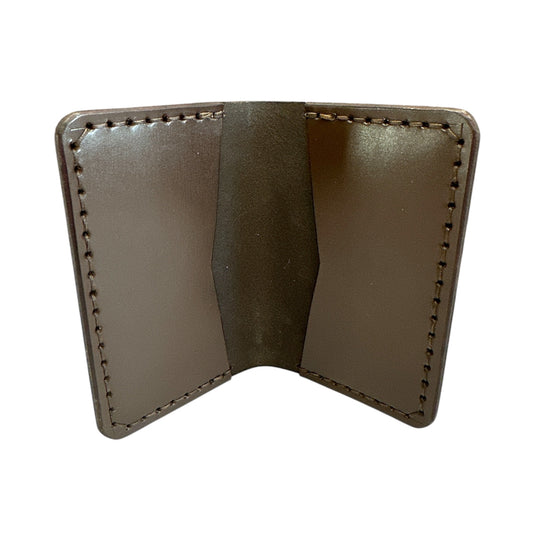 Espresso Brown Business Card Wallet