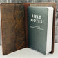 Dark Brown Field Notes Notebook