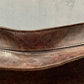 Brown Zipper Top Tote