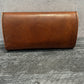 Brown Leather Clutch Wallet
