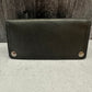 Long Black Slim Wallet/Black Thread