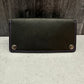 Long Black Slim Wallet/Purple thread